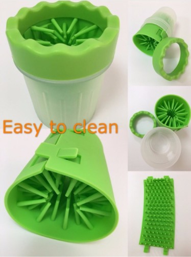 Silicone Dog Paw Washer, Soft and Easy to Clean